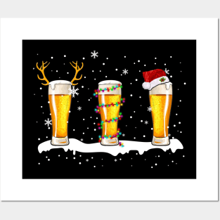 Beer christmas Posters and Art